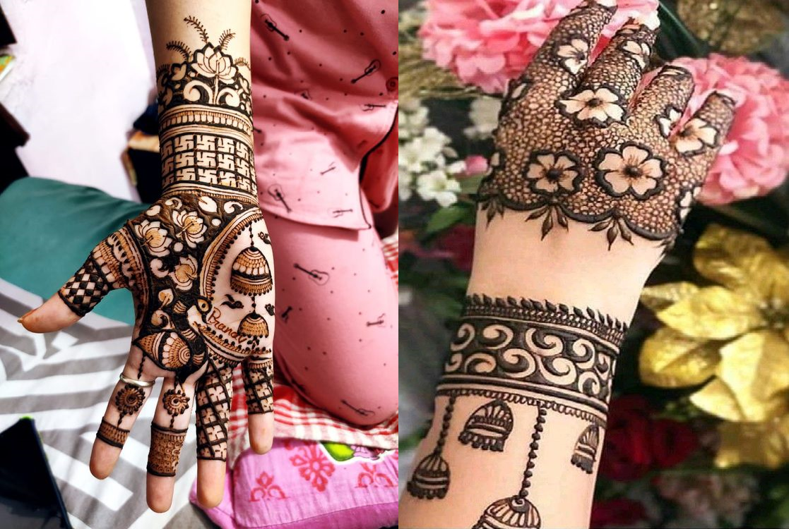 Draw best henna mehndi design video for you by Gopimoradiya | Fiverr